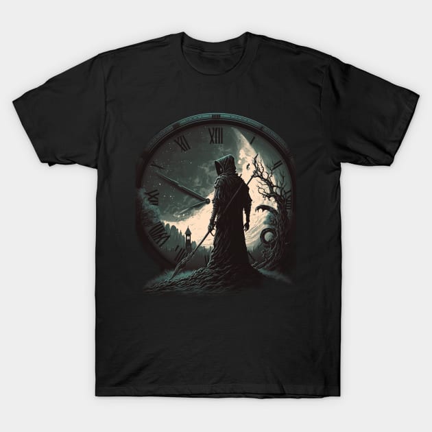 Ethereal Grim Reaper T-Shirt by Abili-Tees